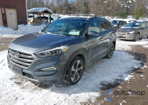 2016 Hyundai Tucson Limited из США, поврежденный, VIN KM8J3CA2XGU120741